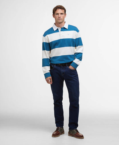 Barbour Broome Rugby Shirt Midnight