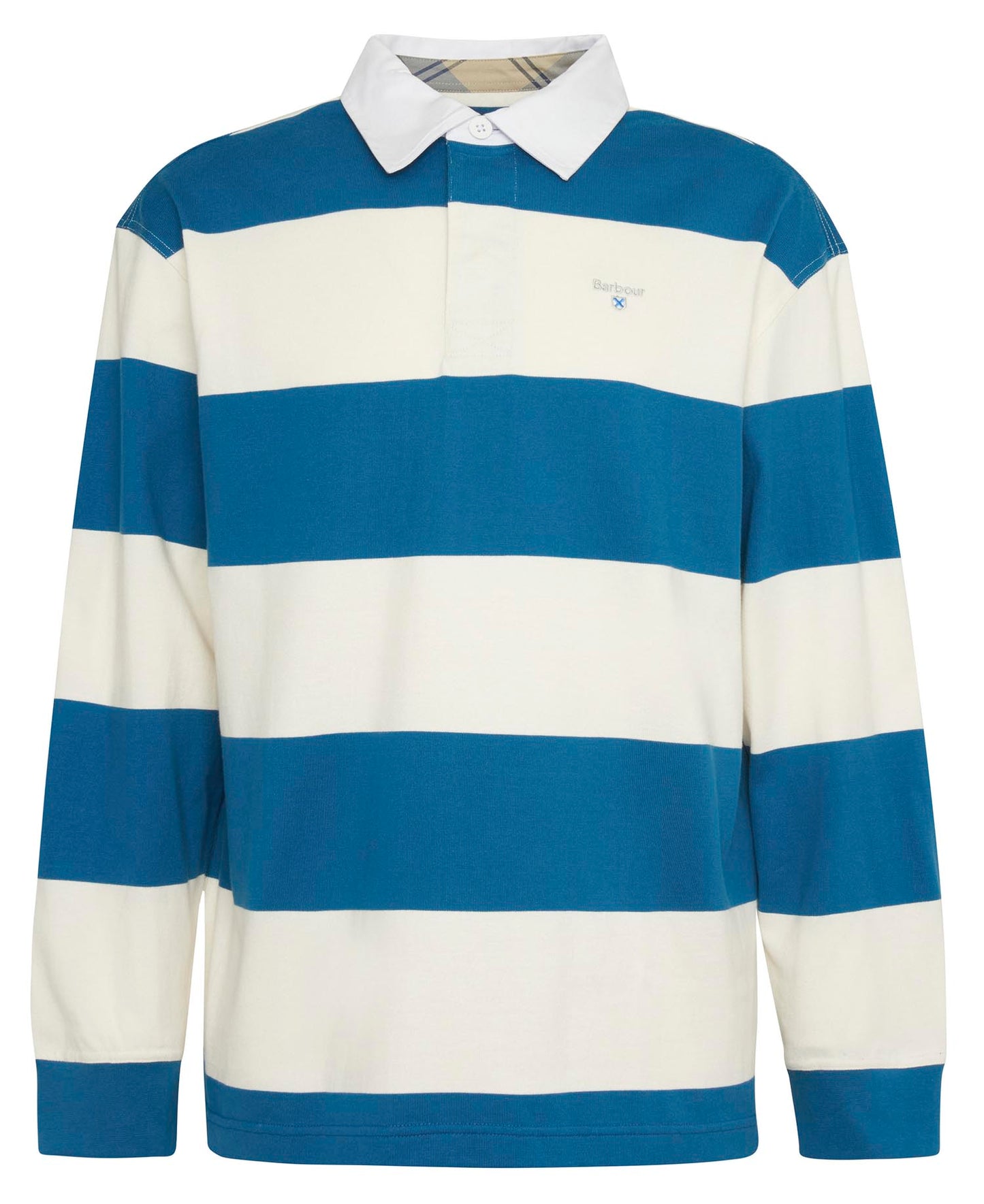 Barbour Broome Rugby Shirt Midnight