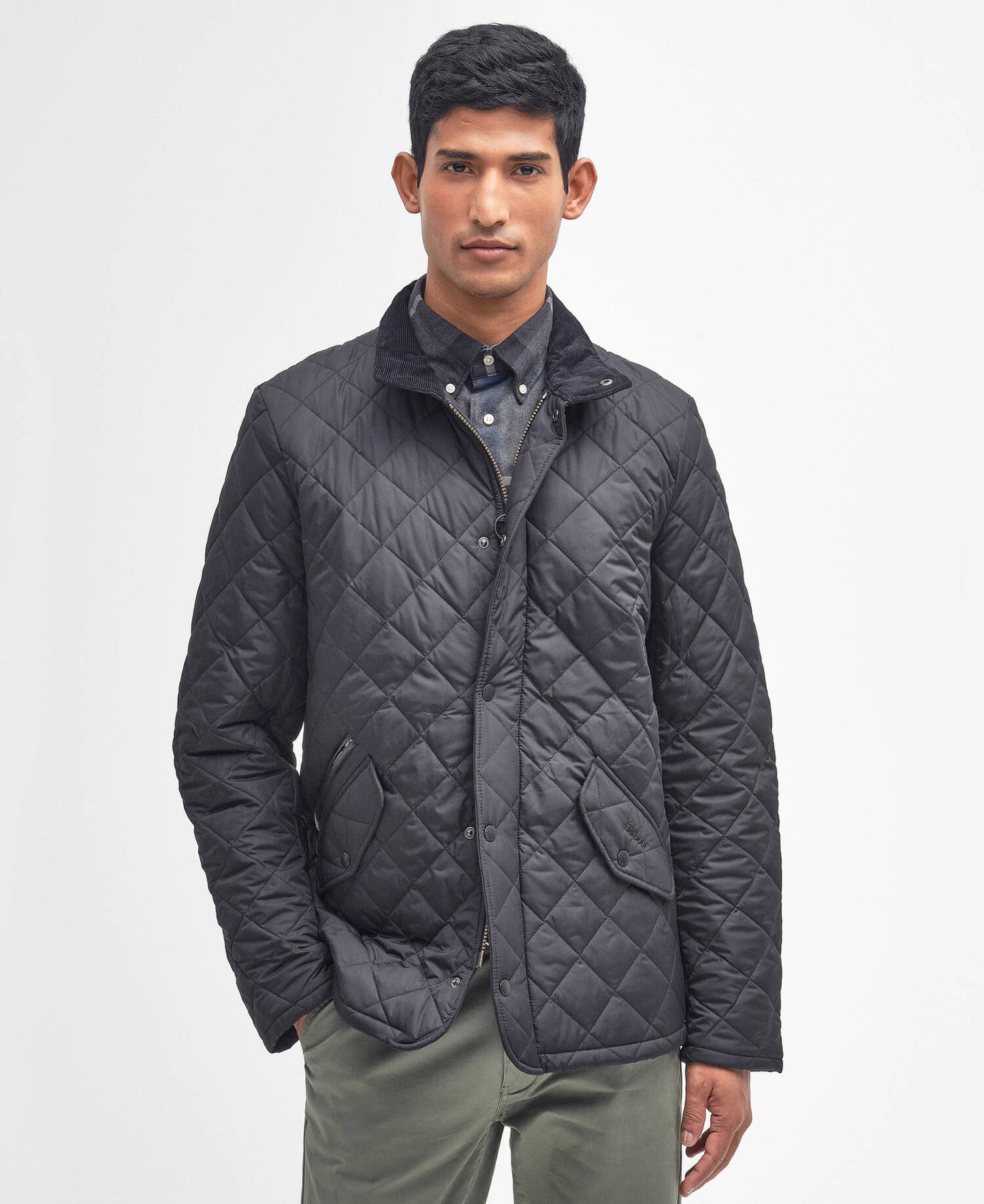 Barbour Chelsea Quilted Jacket Black