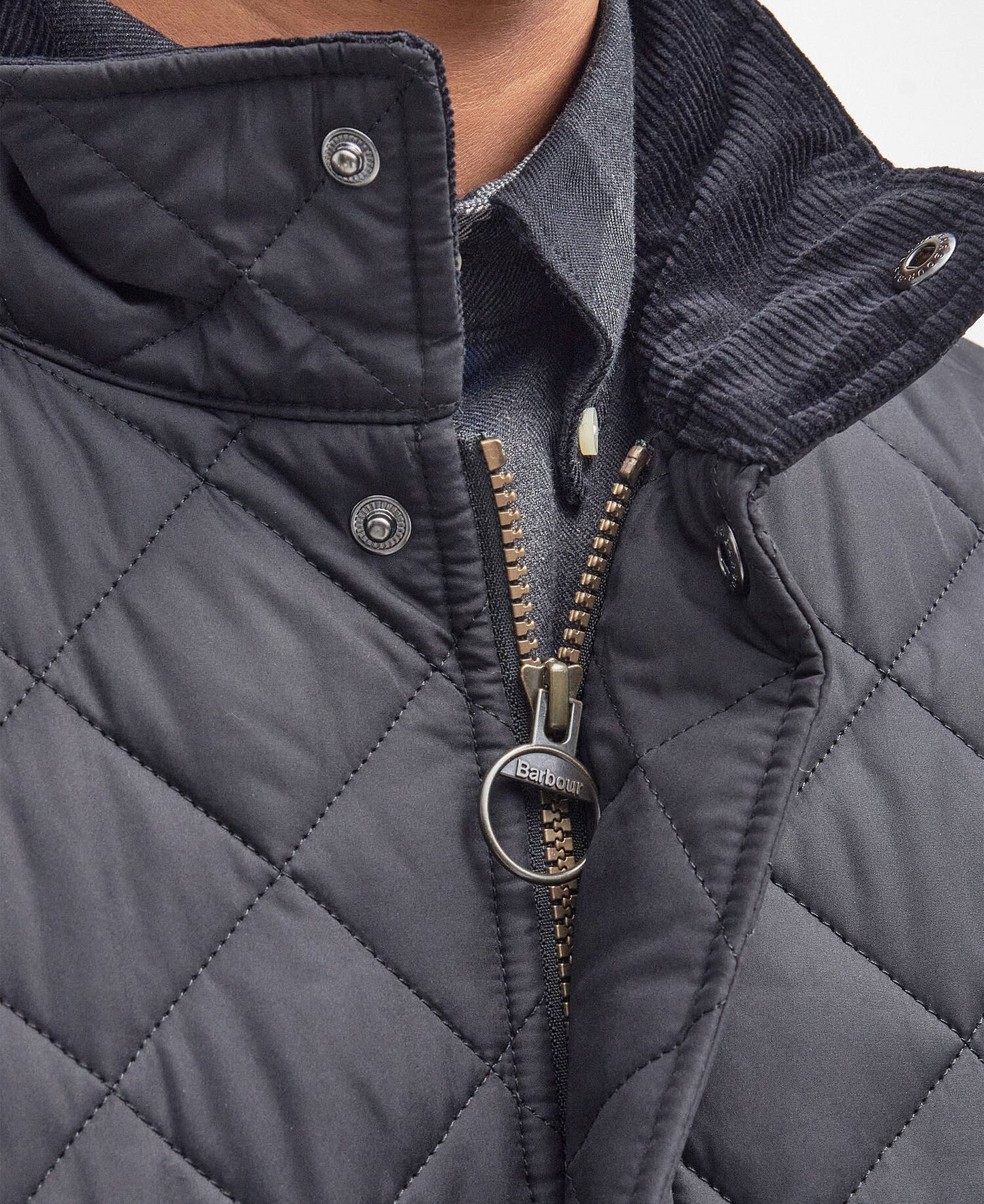 Barbour Chelsea Quilted Jacket Black