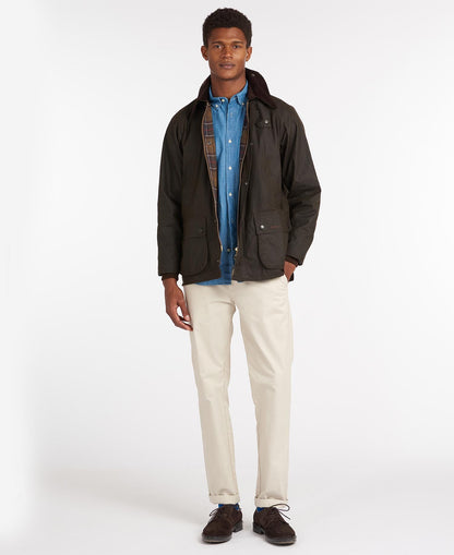 Barbour Classic Bedale Wax Jacket Olive