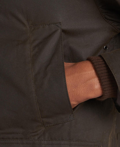 Barbour Classic Bedale Wax Jacket Olive