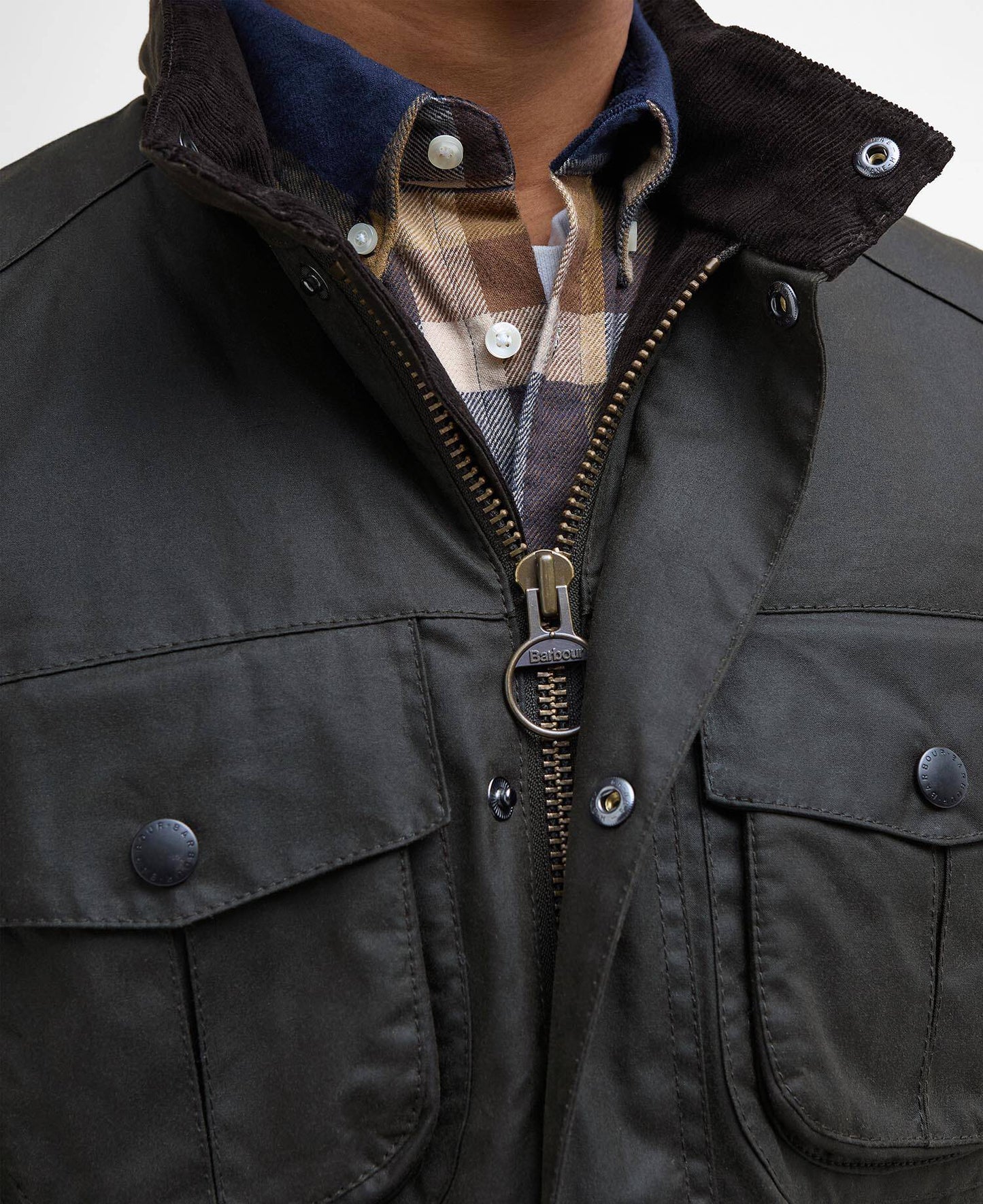 Barbour Corbridge Wax Jacket Olive/Classic