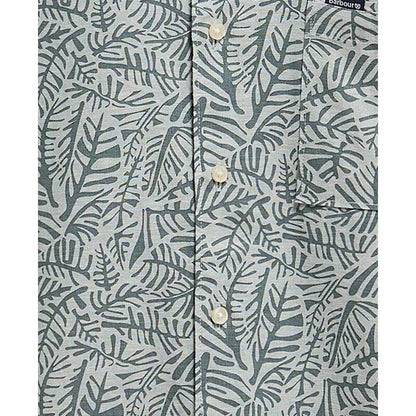 Barbour Dearham Printed Summer Shirt - Dusty Slate