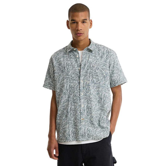Barbour Dearham Printed Summer Shirt - Dusty Slate
