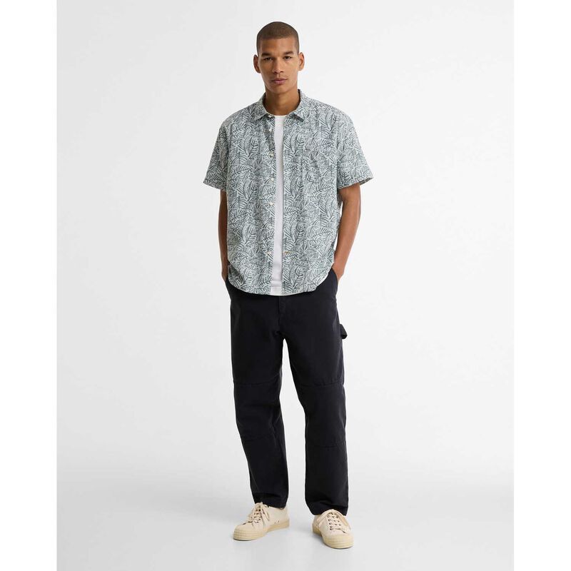 Barbour Dearham Printed Summer Shirt - Dusty Slate