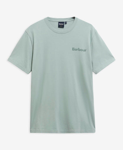 Barbour Dearham Printed Summer Shirt - Dusty Slate