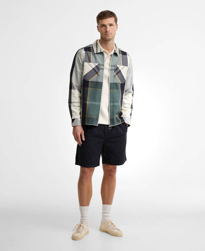 Barbour Ettrick Checked Overshirt Meadow Brook Tartan