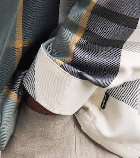 Barbour Ettrick Checked Overshirt Meadow Brook Tartan