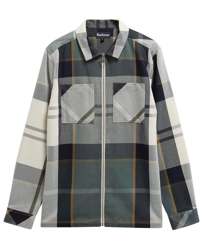 Barbour Ettrick Checked Overshirt Meadow Brook Tartan