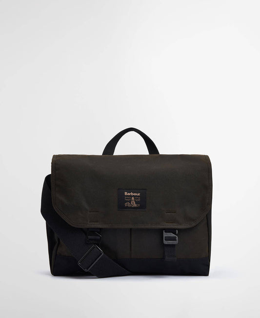 Barbour Field Wax Messenger Bag