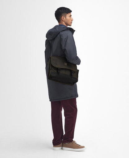 Barbour Field Wax Messenger Bag