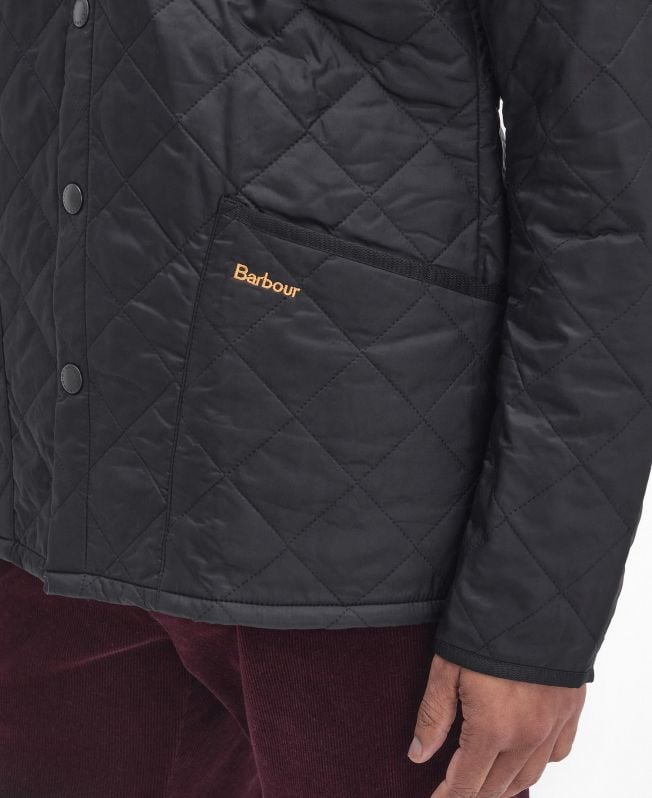 Barbour Heritage Liddesdale Quilted Jacket Black