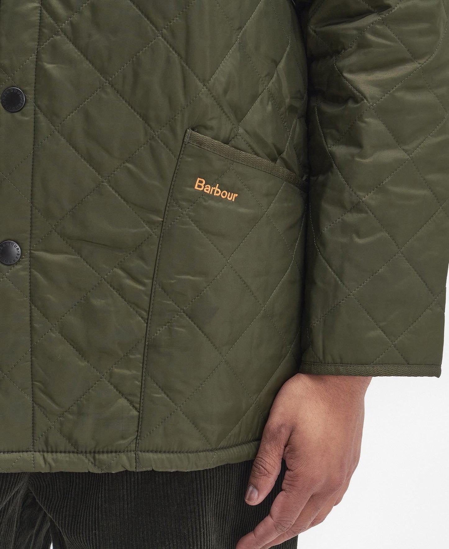Barbour Heritage Liddesdale Quilted Jacket Olive