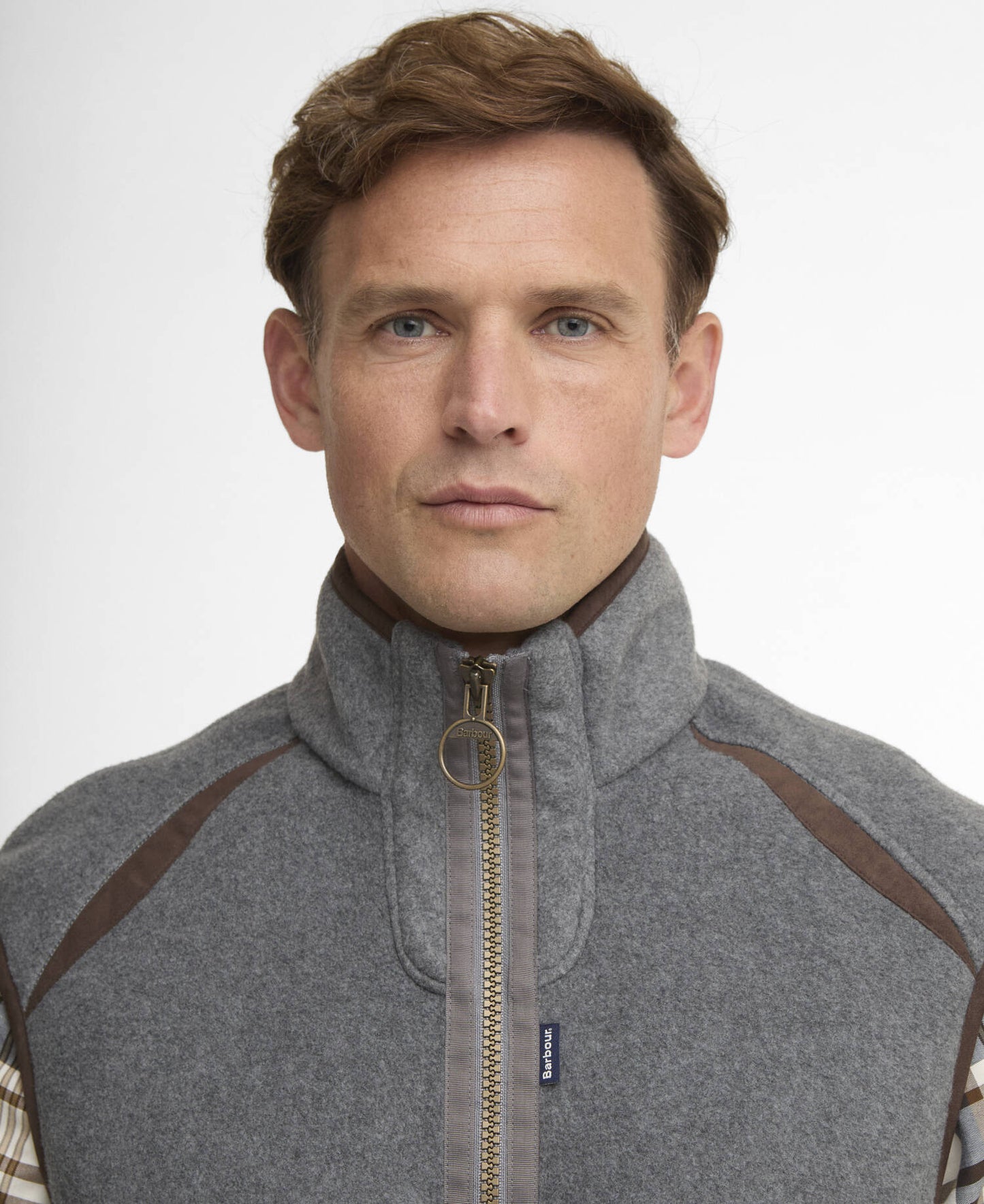 Barbour Langdale Fleece Gilet Dark Grey Marl