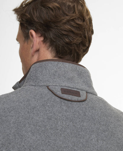 Barbour Langdale Fleece Gilet Dark Grey Marl