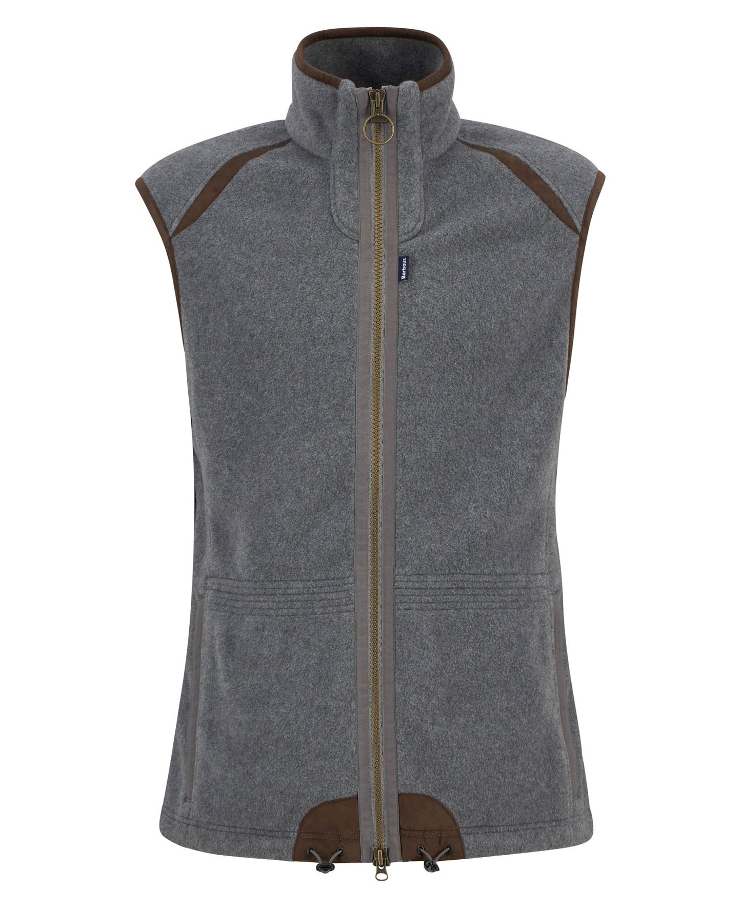 Barbour Langdale Fleece Gilet Dark Grey Marl