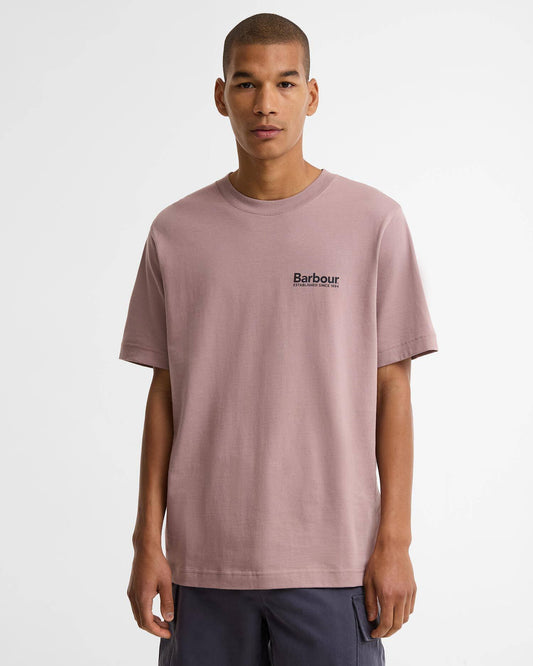 Barbour Moonwell Graphic Relaxed T-Shirt - Ironstone