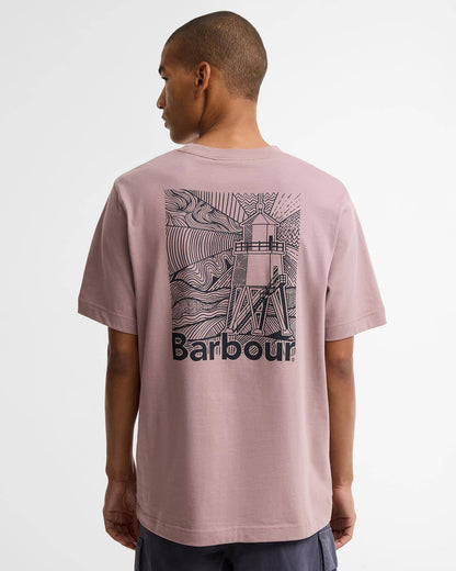 Barbour Moonwell Graphic Relaxed T-Shirt - Ironstone