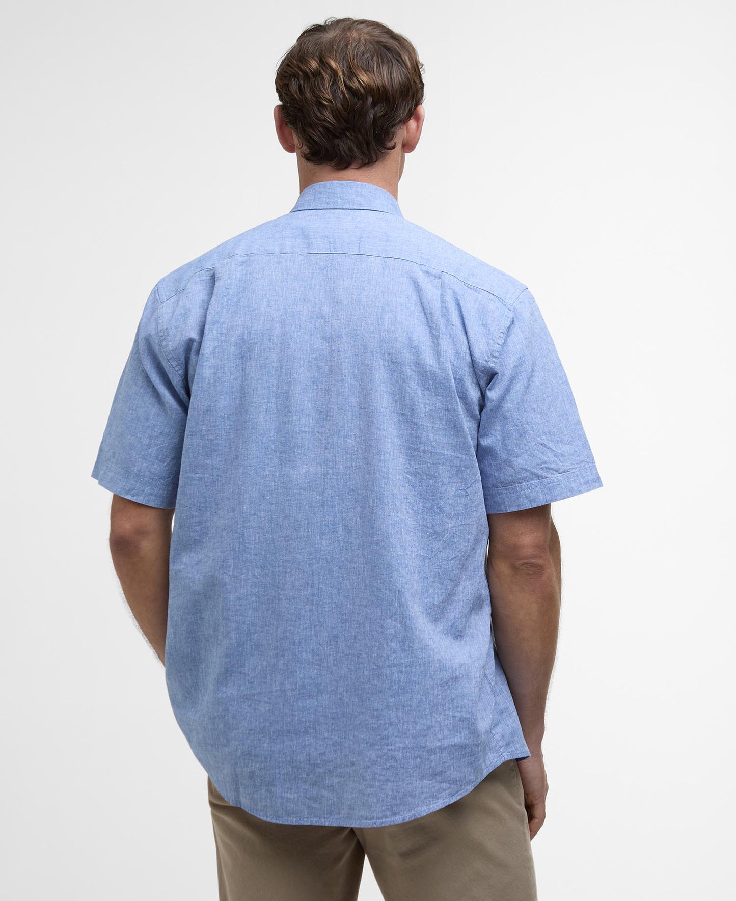 Barbour Nelson SS Summer Shirt Blue