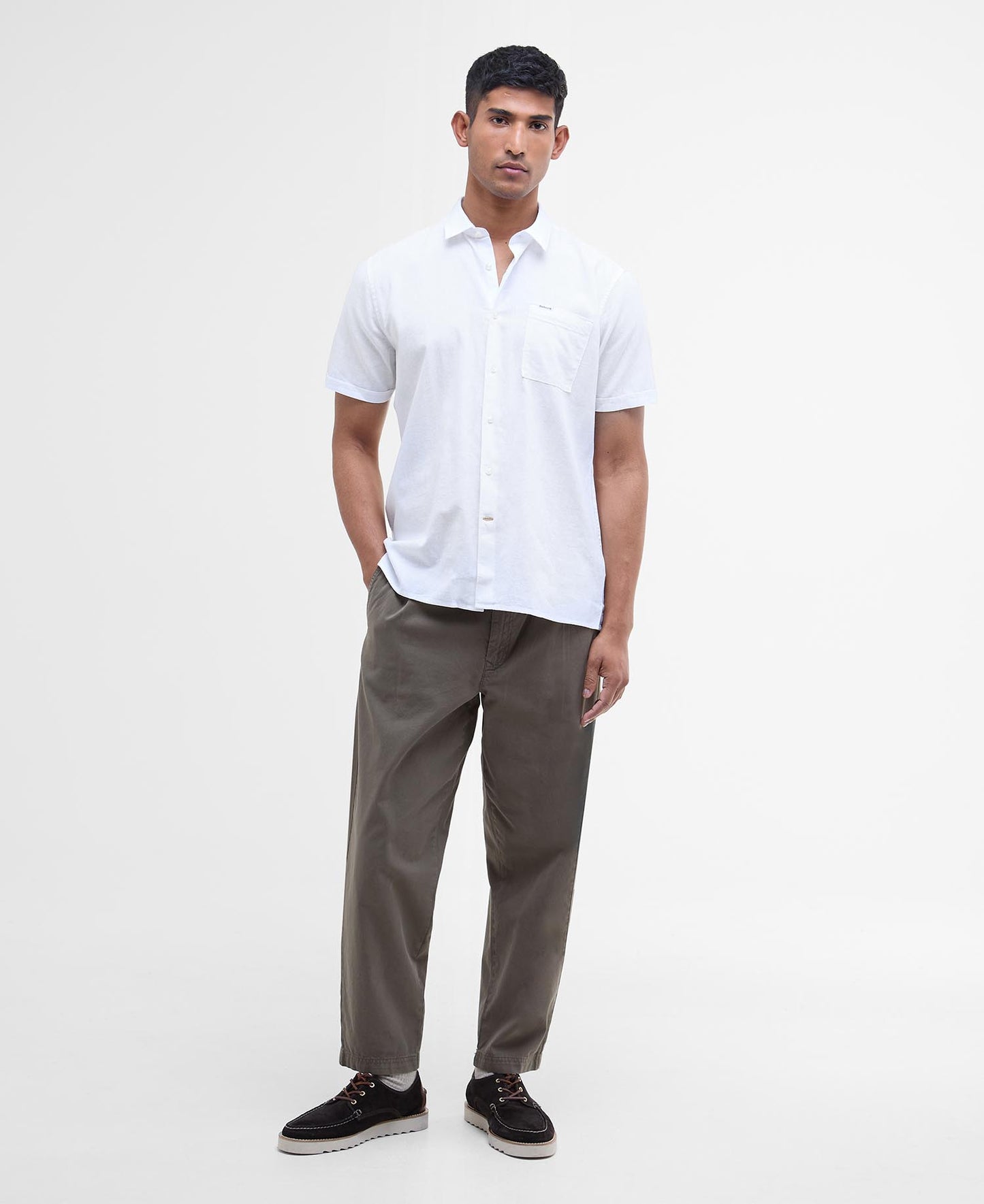 Barbour Nelson Summer Shirt White