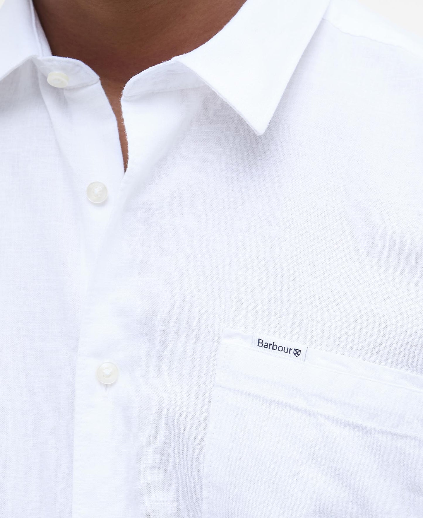 Barbour Nelson Summer Shirt White