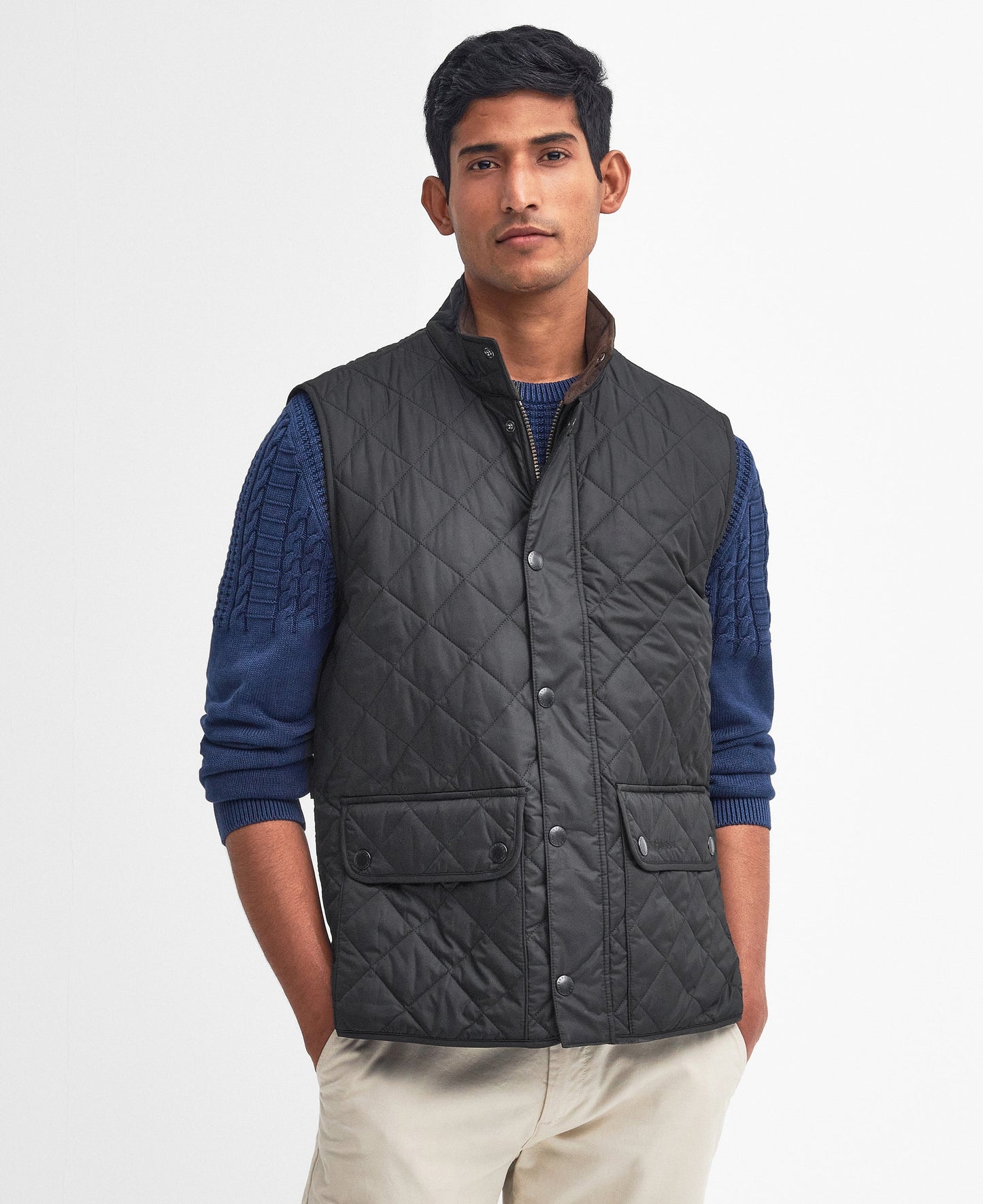 Barbour New Lowerdale Quilted Gilet Black
