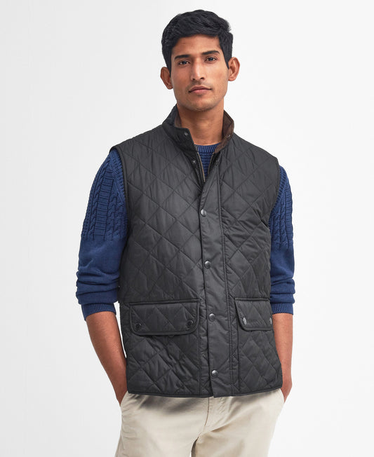 Barbour New Lowerdale Quilted Gilet Black