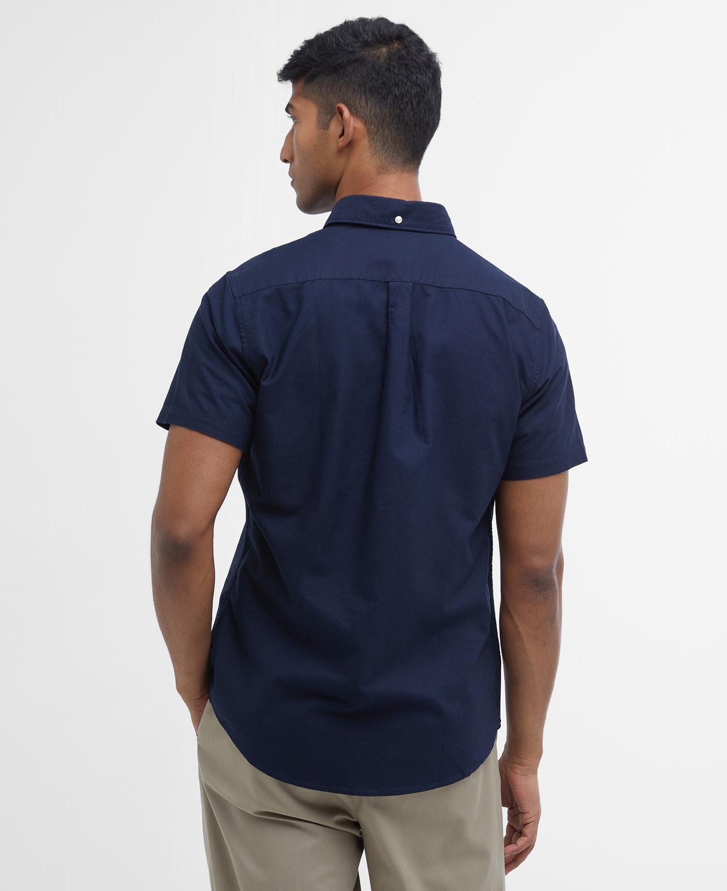 Barbour Oxtown SS Tailored Shirt Navy