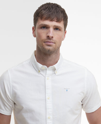 Barbour Oxtown SS Tailored Shirt White