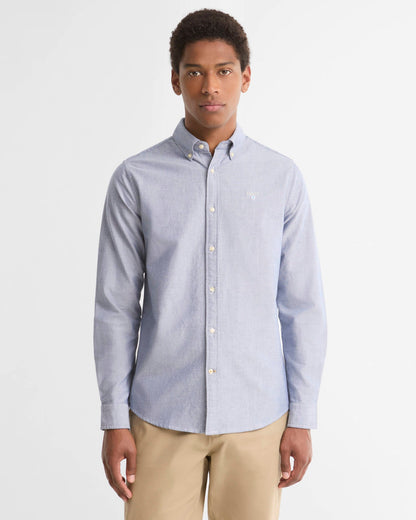 Barbour Oxtown Tailored Shirt - Deep Blue