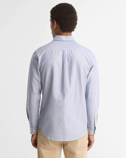 Barbour Oxtown Tailored Shirt - Deep Blue