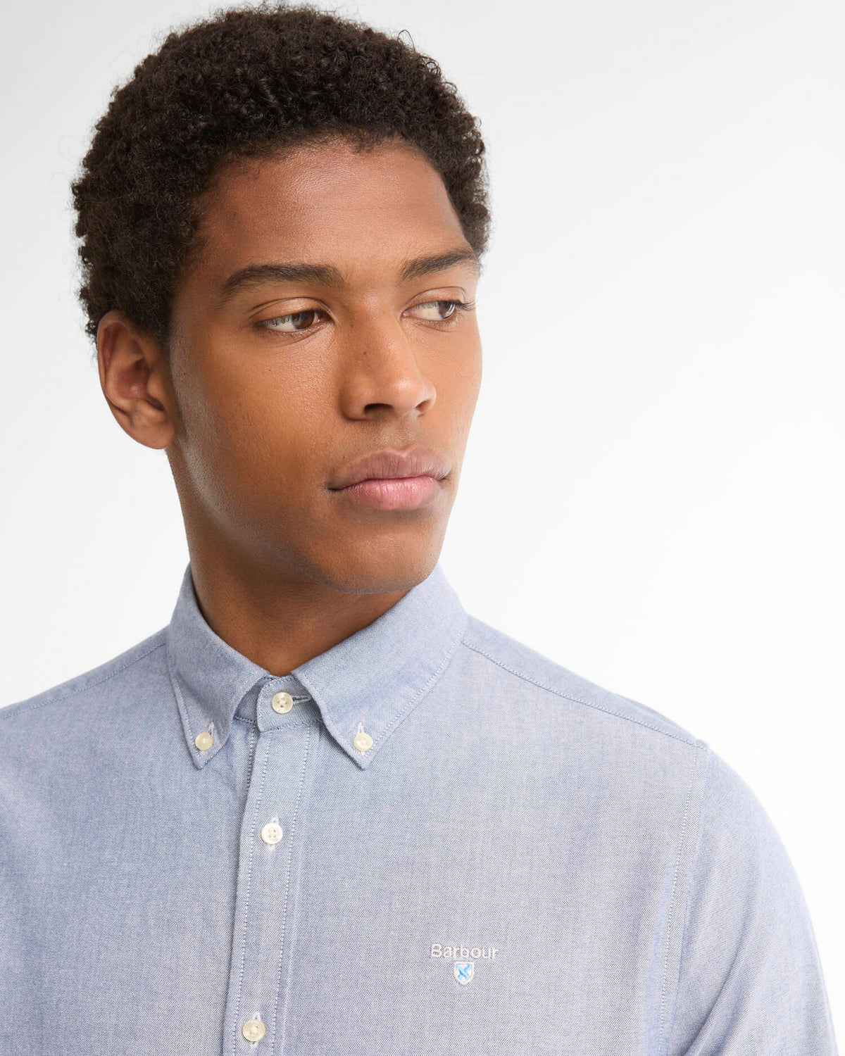 Barbour Oxtown Tailored Shirt - Deep Blue