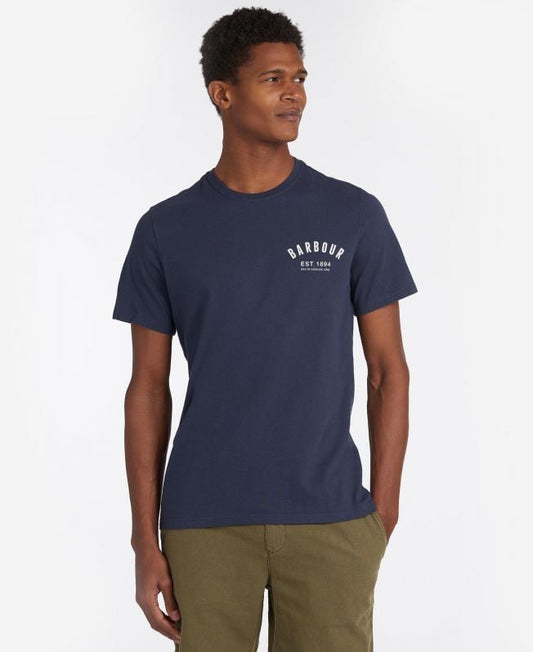 Barbour Preppy T-Shirt New Navy