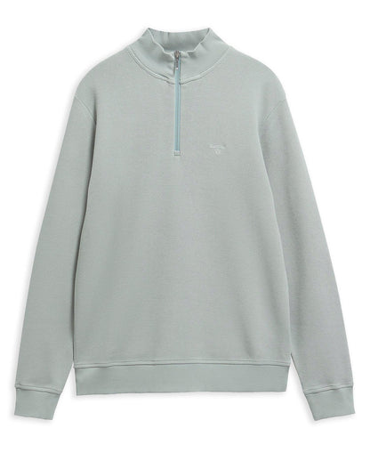 Barbour Ravensworth Half Zip Sweatshirt Dusty Slate