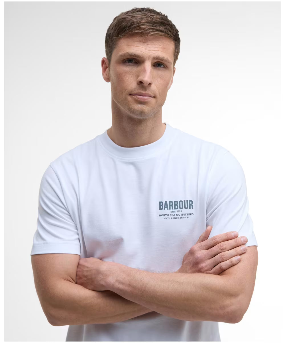 Barbour Relaxed Souter T-Shirt White