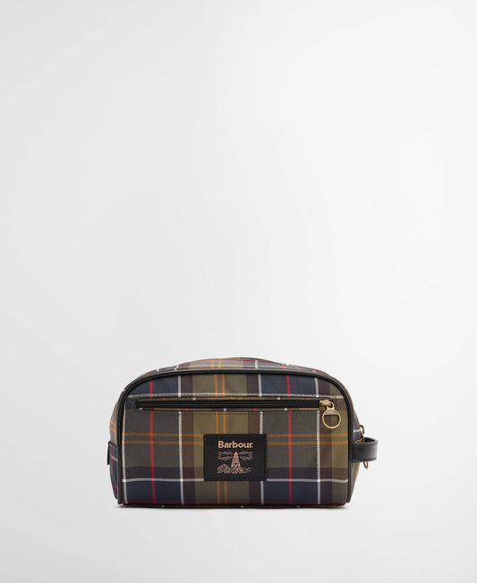 Barbour Tartan Washbag - Classic/Beacon