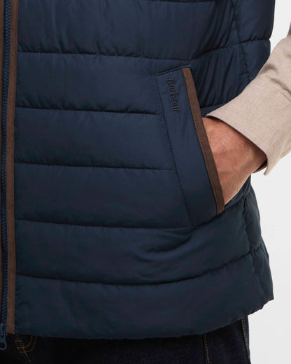 Broughton Quilted Gilet Navy