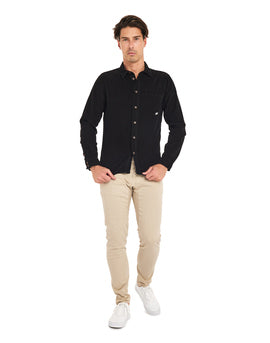 Pull-in Chemise Corduroy Black