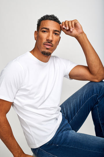 Easy Mondays Crew Neck T-Shirt White