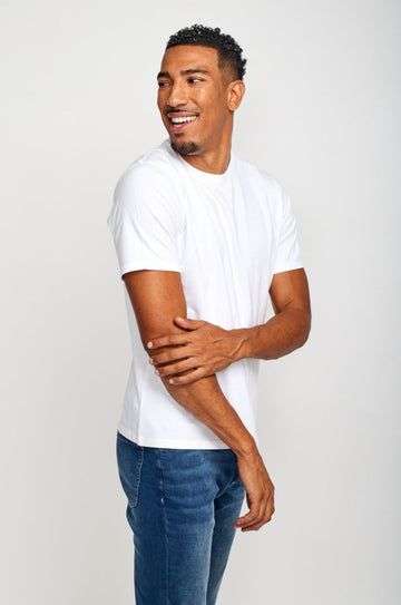 Easy Mondays Crew Neck T-Shirt White
