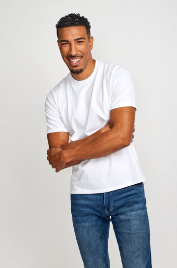 Easy Mondays Crew Neck T-Shirt White