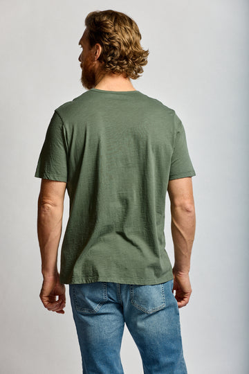 Easy Mondays Slub Cotton Crew Thyme