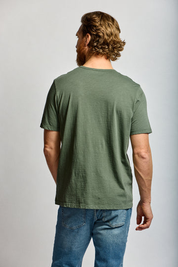 Easy Mondays Slub Cotton Crew Thyme