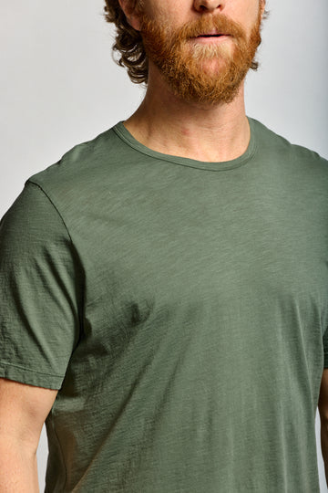 Easy Mondays Slub Cotton Crew Thyme