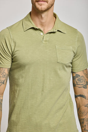 Easy Mondays Slub Polo Sage