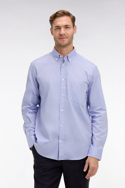 Eden Park Cotton Shirt Blue