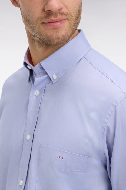 Eden Park Cotton Shirt Blue