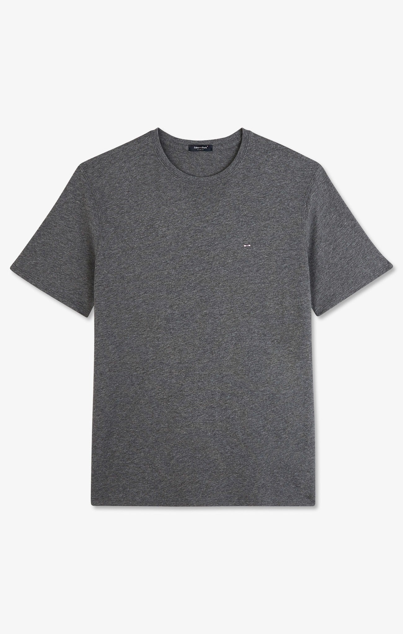 Eden Park Light Pima Cotton Crew Heather Grey