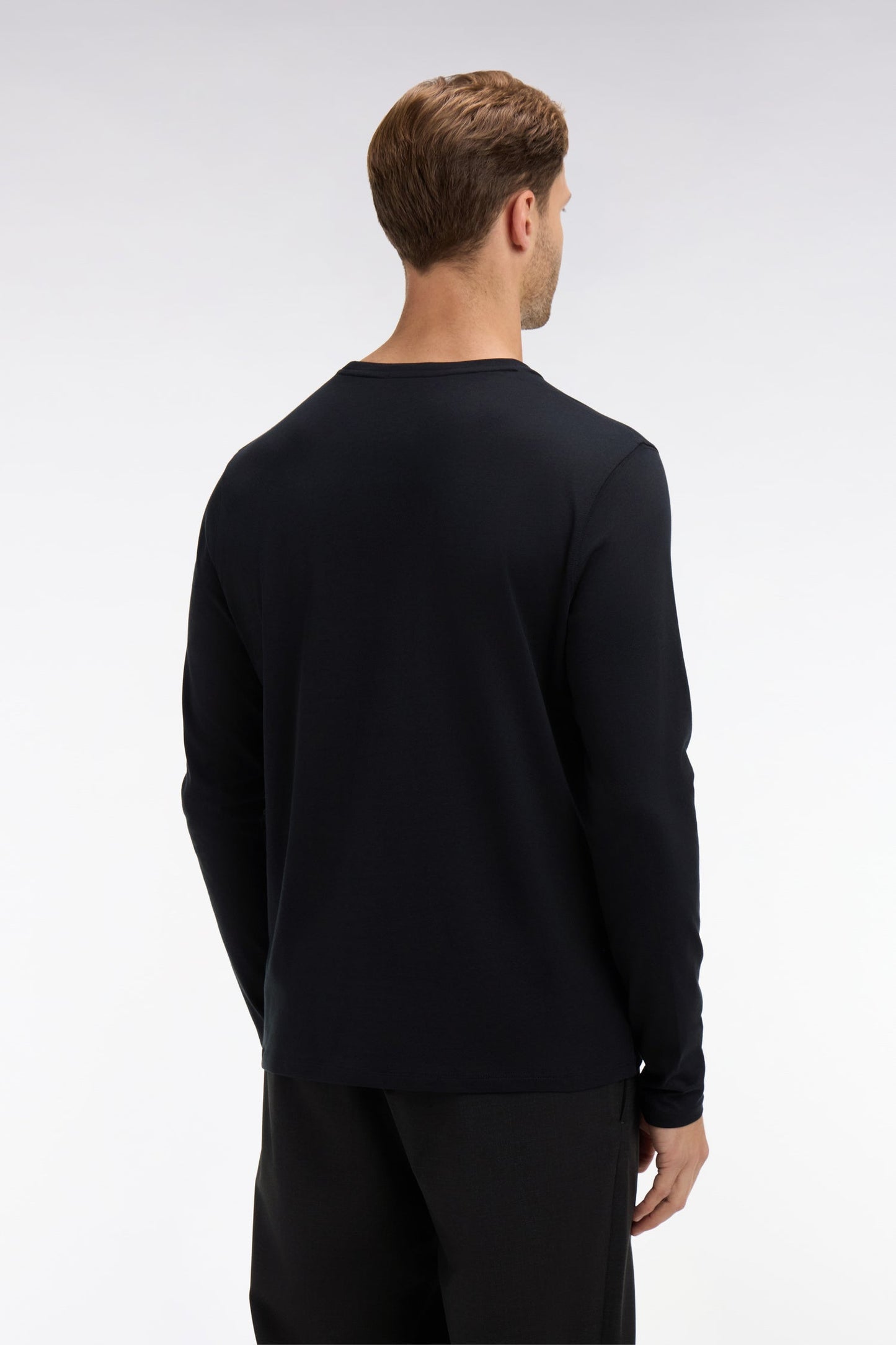 Eden Park Long Sleeve T-Shirt Black